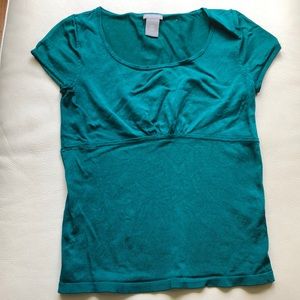 Ann Taylor XSP green empire waist sweater -host pick🎉🎈🎊